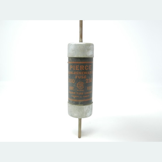 200 AMP PIERCE NONRENEWABLE FUSE