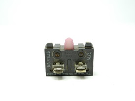 Furnace push button contact