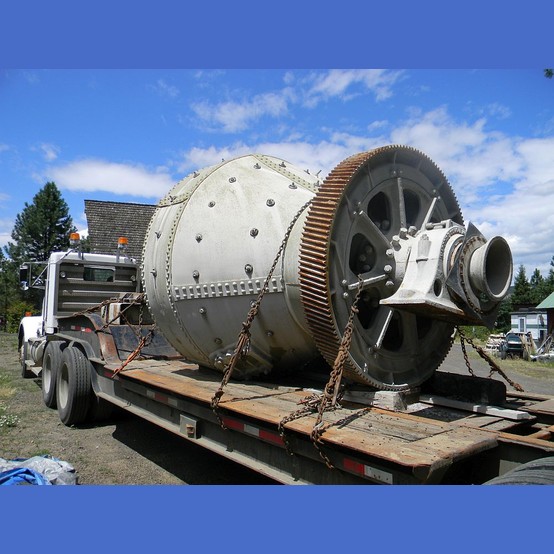Hardinge Conical 8ft. x 22in. Ball Mill
