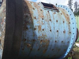 8ft. Dia. x 8ft. Long Allis Chalmers Ball Mill