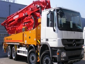 Junjin JXRZ43-5.16HP Concrete Pump Truck