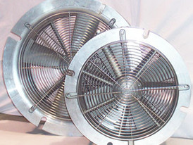 New Texas Pneumatic Air Driven Ventilation Fans. 20 in. and 24 in. diameter. Capacity up to 16,000 cfm. Contact us for specifications and pricing.