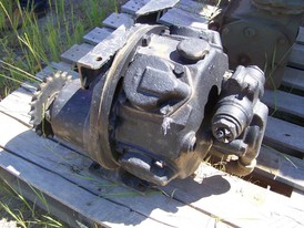 Used Gardner Denver Piston Air Motor. 5 Cylinder. C/W Reduction Drive.