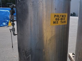 Tanque de Acero Inoxidable de 510 Gal