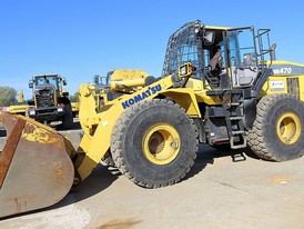 Cargadora Komatsu WA470-7