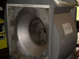 Mark Hot 36 Inch Dia. Centrifugal Blower. 19 in. inlet, 22 in. x 34 in. discharge.