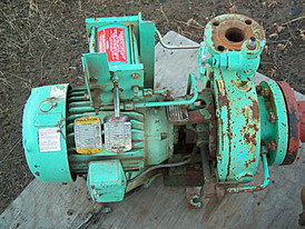 Used Cornell Fefrigerant Centrifugal Pump. Model: 2CBS-3-4. Supplied with 3 HP Electric Motor - 230/460 Volt 1760 RPM.