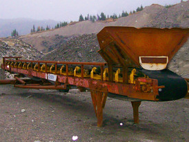 Used Channel Conveyor. 18 in. x 45 ft. Long