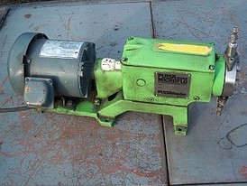 Used Pulsa Metering Pump. Model L30-S-E. 1/6 HP Drive Motor, 115 Volt. Capacity: 0 ? 30 gph.