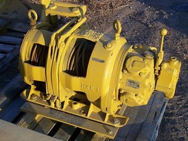 Used Gardner Denver (Slusher) Hoist. Model: HKE. Double Drum - Air Operated.