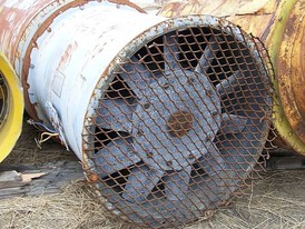 Used Trimetal Electric Ventilation Fans. 30 in. dia., 75hp, 230/460 volt, 3450 rpm.