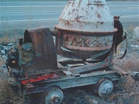 Underground Cement mixer cars