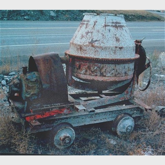 Underground Cement mixer cars