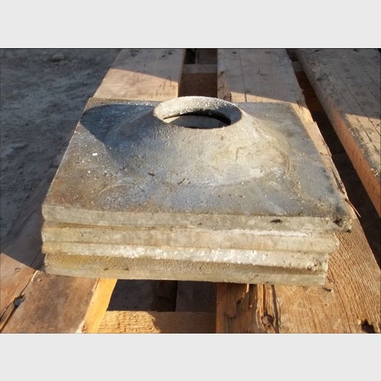 180 6 in. Galvanized Split Set Washers.