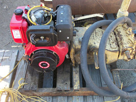 Used Bean Royal Piston Pump. Model: 420. Diesel Drive.