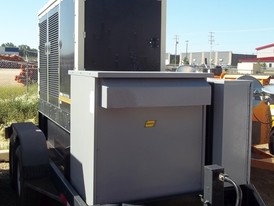 150 kW Kohler Enclosed Trailer Mounted Genset