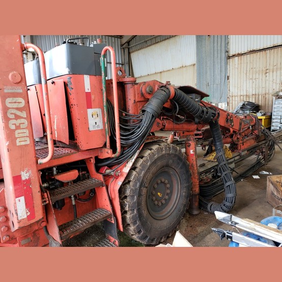 Sandvik DD320 2 Boom Jumbo Drill