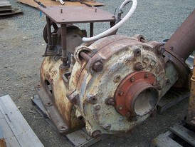 Used Allis Chalmers SRL-C Slurry Pump. 8 in. x 6 in. Overhead Motor Base