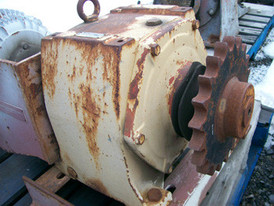 Inline Reducer.  Brook Hansen, 10:1 Ratio, 1 1/2 Output Shaft. 25 HP max.