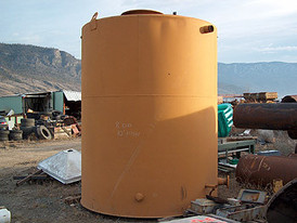 8 ft. dia. x 10 ft. Steel Potable Water Tank.