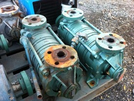 "2 Available" Siemen & Hinsch 1.25 in. Vacuum Pump.