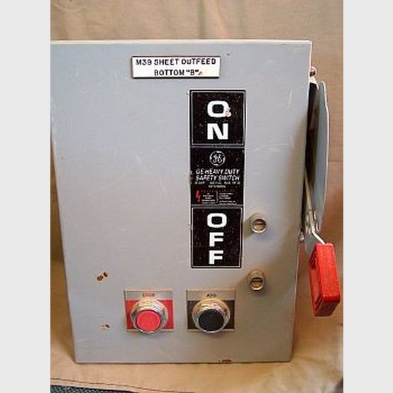 General electric 30 amp non fused safety switches. comes with
