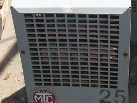  25 KVA 600-120/240 Single Marcus Phase Transformer.