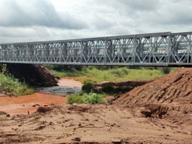 Puente de Doble Vía Mabey de 120 ft. de largo