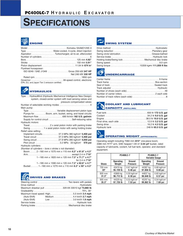 Komatsu PC400LC 7 Excavator komatsu-pc400lc-7-excavator