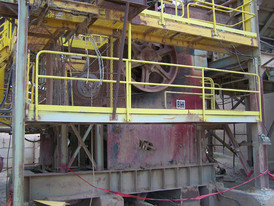 Used Austin Western (BLH) Jaw Crusher. 42 in. x 48 in. Roller Bearing Style.