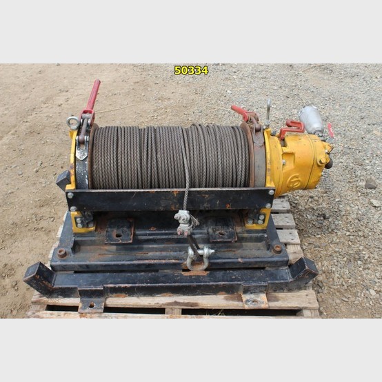 4000 lb. Chicago Pneumatic Air Operated Tugger Winch for Sale by Savona