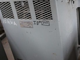 10 KVA 440 - 115/230 Single Phase Indoor Dry English Electric Transformer