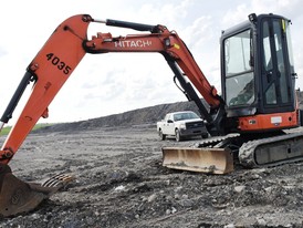 Hitachi ZX35U-3 Mini Excavator