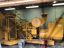 CAT 480 kW 240/480 Volt Natural Gas Generator