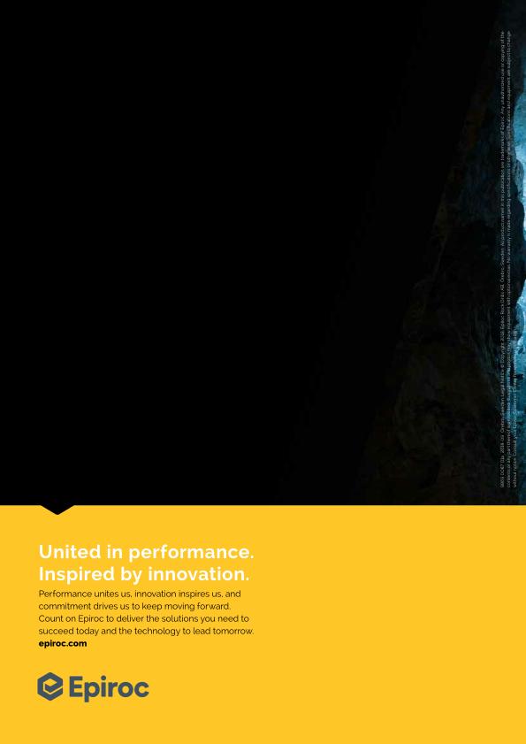 2012 Epiroc Atlas Copco Simba S7D Long-hole Production Drill Rig