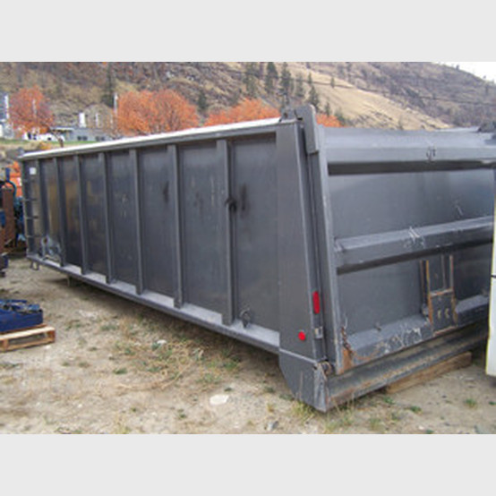 New unused TriDrive Dump Boxes sold by Savona Equipment can be skid