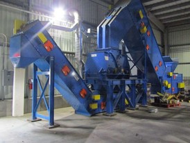 Trituradora de Impacto Williams Glass & Slag Recycling System Model 330 kW