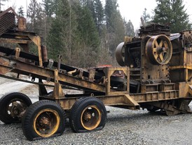 Sawyer Massey 15 in. x 30 in. Jaw Crushing Plant