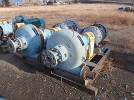 Toyo 4 in. x 3 in. Heavy Duty Horizontal High Chrome Slurry Pumps