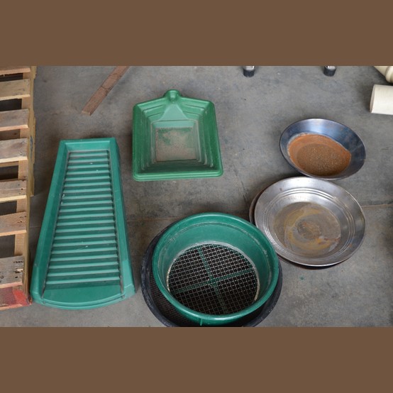 Creek Side Gold Pans, Sluice Boxes and Classifiers