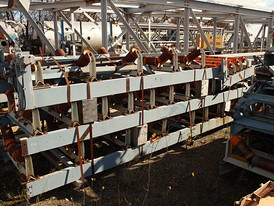 42 in. x 76.5 ft. Channel Conveyor