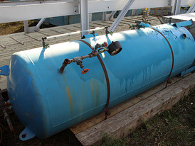 Vertical Pressure Vessel 3 ft. x 9 ft. 