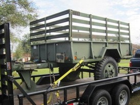 Trailer Militar de Utilidades 6.5ft x 9ft. 