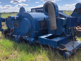 Bomco Oilfield Triplex Skid Mounted Mud Pump