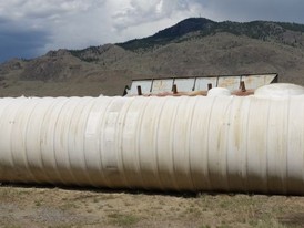 14,500 Gallon Fiberglass Tank