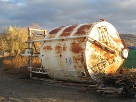 Tanque Cónico de Acero de 6000 Galones 