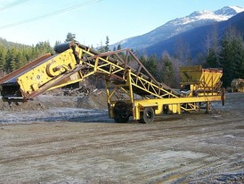 Agg-Quip 15 yard Portable Screening Plant