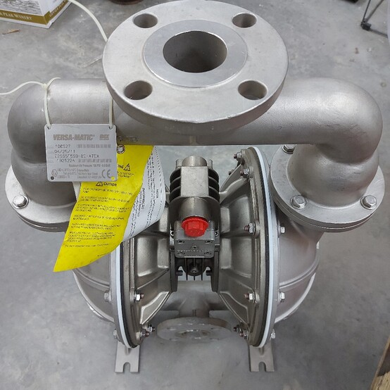 Versamatic 2 in. Stainless Steel Diaphragm Pump