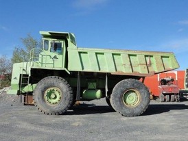 Camion de Roca Terex 3309