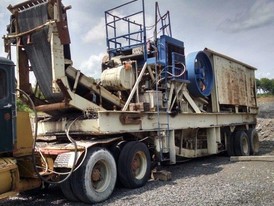 Telsmith 24 in. x 36 in. Portable Crushing Plant